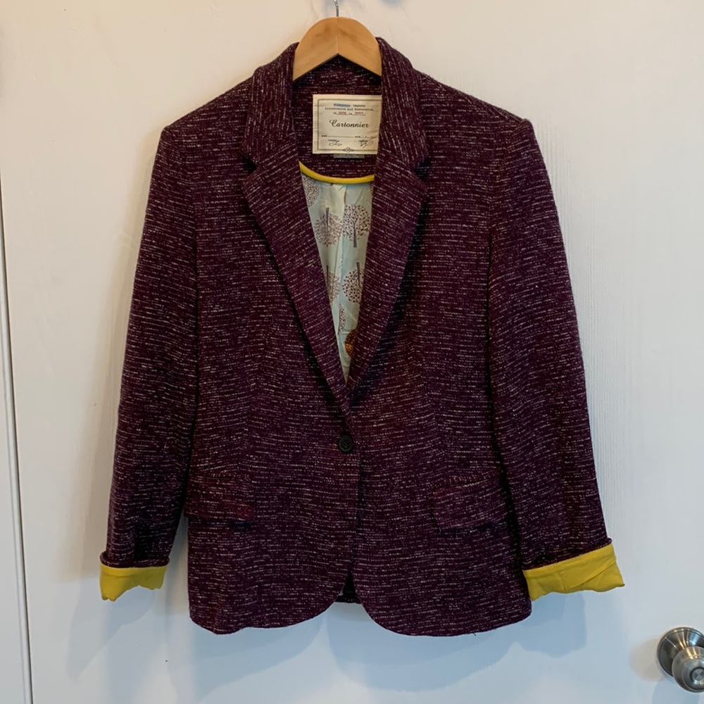 Anthropologie Cartonnier Blazer